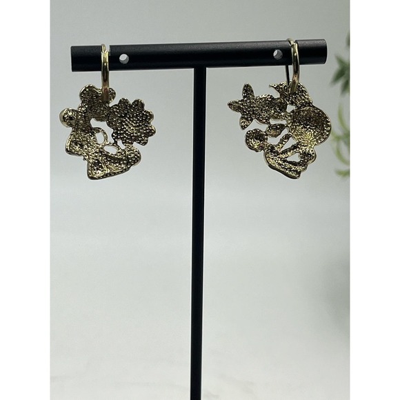 Betsey Johnson Multicolor enamel Floral ladybug butterfly Earrings new - Picture 5 of 8